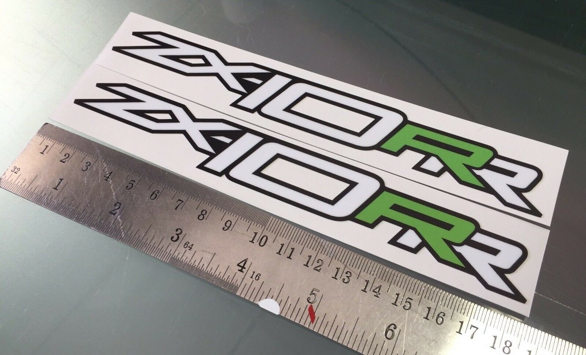 TP NEW ZX-10RR ZX10R 2017 Decals / Stickers (180mm x 26mm