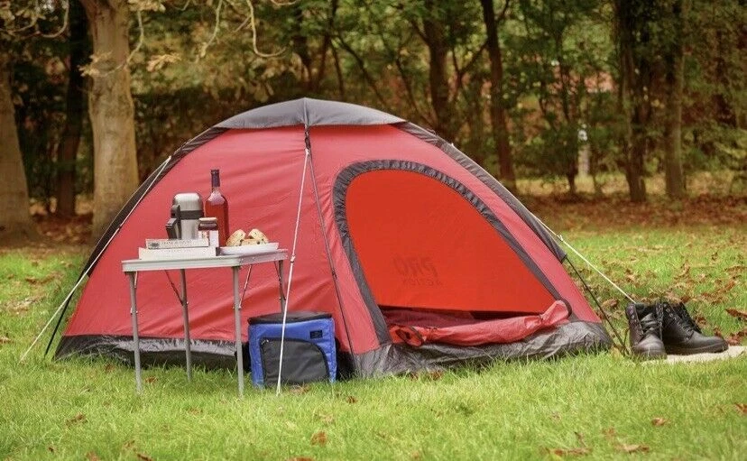 ProAction 2 Man 1 Room Dome Camping Tent