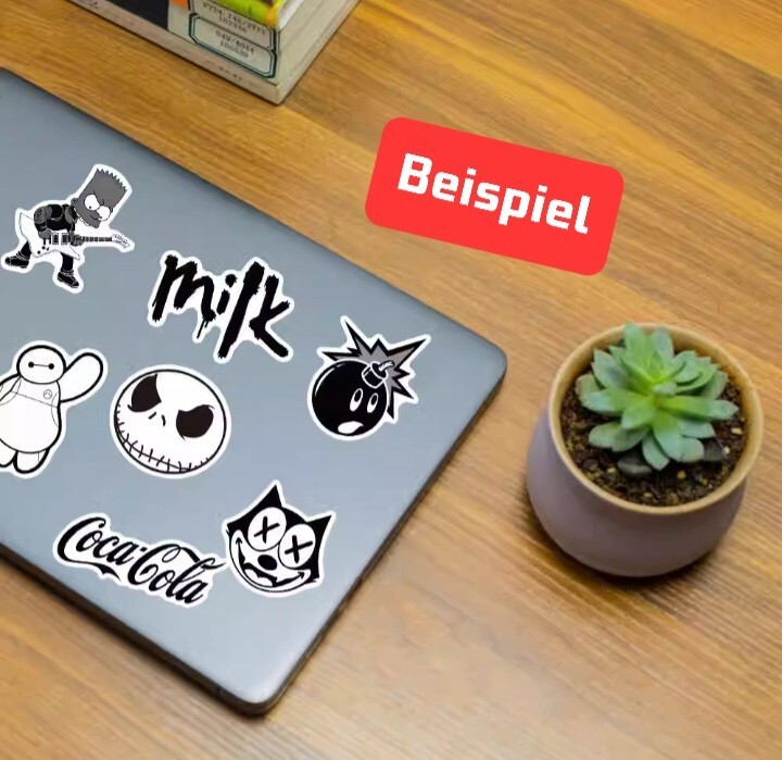 VANS A4 Bogen Vinyl Sticker DIY Streetwear Deko Koffer Auto