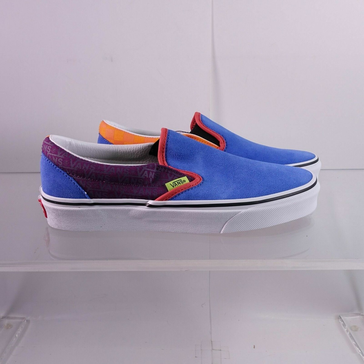 Vans Classic Slip On Mix Match Violet Indigo Mens 7.5  display picture 3