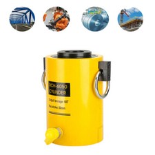 60 Ton Hydraulic Cylinder Hollow Jack Industrial Lifting Jack Tools 50mm Stroke