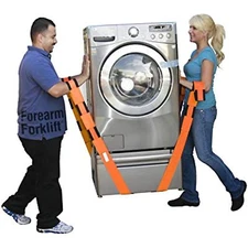 Forearm Forklift 2-Person Lifting and Moving Straps; Lift, Move and Carry