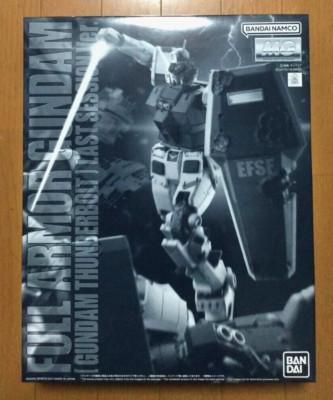 MG 1/100 Full Armor Gundam GUNDAM THUNDERBOLT Last Session Ver. Modle Kit BANDAI