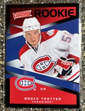 2010-11 Upper Deck Victory Black Brock Trotter #229 Rookie RC Canadiens A024