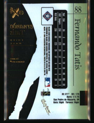 1998 SkyBox E-X2001 #88 Fernando Tatis | eBay