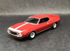 1971 Amc Javelin Amx Collectible Diecast 164 Scale Limited Edition Muscle Red B