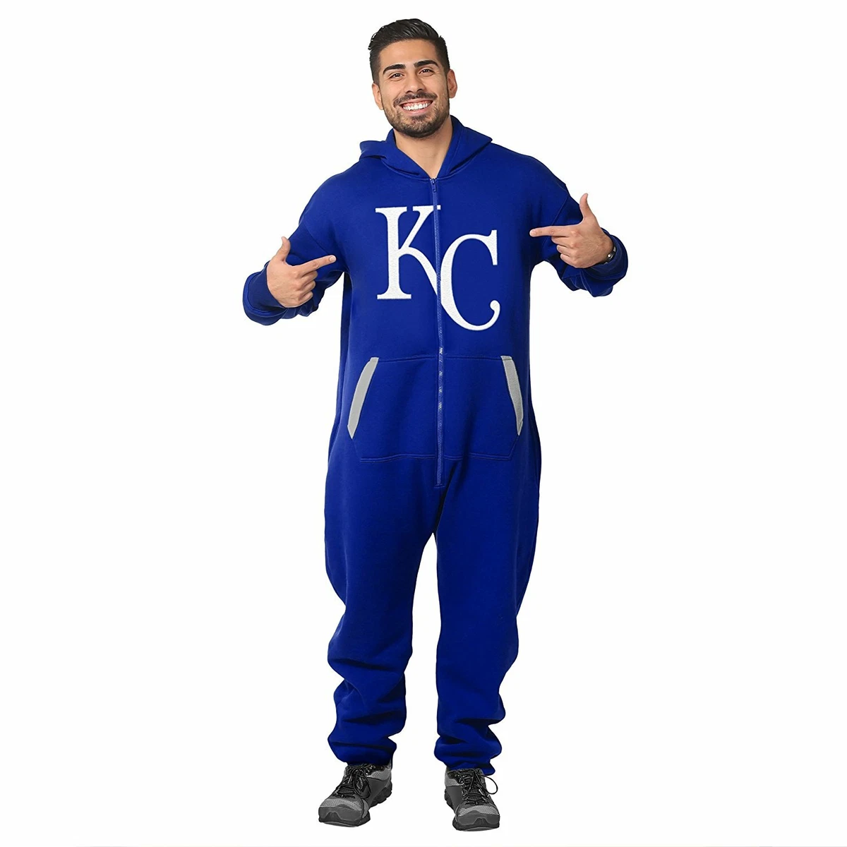 Klew Kansas City Royals Royal Team Logo Sports Suit Size: Medium