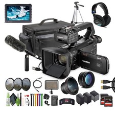 Canon XA75 PAL 4K UHD / 25p Camcorder   2x 128GB Memory Card