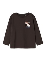 Jungen T-Shirt Name It Nmmnathan Ls Nreg, Delicioso, GrößE 116, Baumwolle