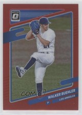 2021 Panini Donruss Optic Red Prizm 19/60 Walker Buehler #126 00ab