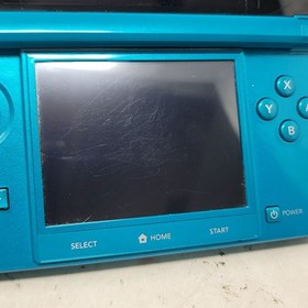 Nintendo 3DS Handheld System Aqua Blue W/ Charger & Stylus Tested Working