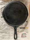 9-inch Vintage Griswold Victor Cast Iron Skillet #7 721 Erie PA USA