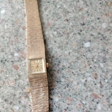 Vintage 70’s Gold Tone Ingersoll 17 Jewels MechanicaI Incabloc Ladies Watch A4