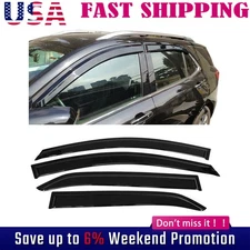 For 2018-2024 Chevy Equinox Window Visor Vent Sun Rain Deflector Guards 4PCS