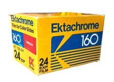Vintage Kodak Ektachrome 160 Tungsten Film 35mm Expired 1985 New Open Box