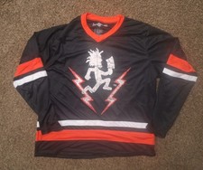 Insane Clown Posse Medium Hockey Jersey Icp Juggalo Hatchet Man New Twiztid Mne
