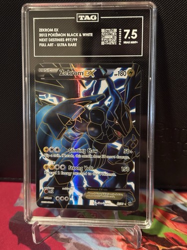 Zekrom-EX graded TAG 7.5 for sale on eBay