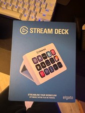 Elgato Stream Deck White MK.2 15-Key Barely U...