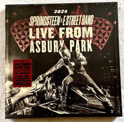 BRUCE SPRINGSTEEN E STREET BAND RECORD BOX STORE DAY SEALED ASBURY PARK PROMO LP