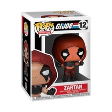Funko Pop! Vinyl: GI Joe-Zartan - 1/6 de Probabilidades de Obtener la RARA Varia