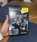 Capcom Resident Evil 4 (Sony PlayStation 2, 2005) PS2 Black Label CIB TESTED