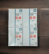 Pen+Gear College Ruled Filler Paper, 10.5" x 8", 150 Sheets (59156) (pack of 4)