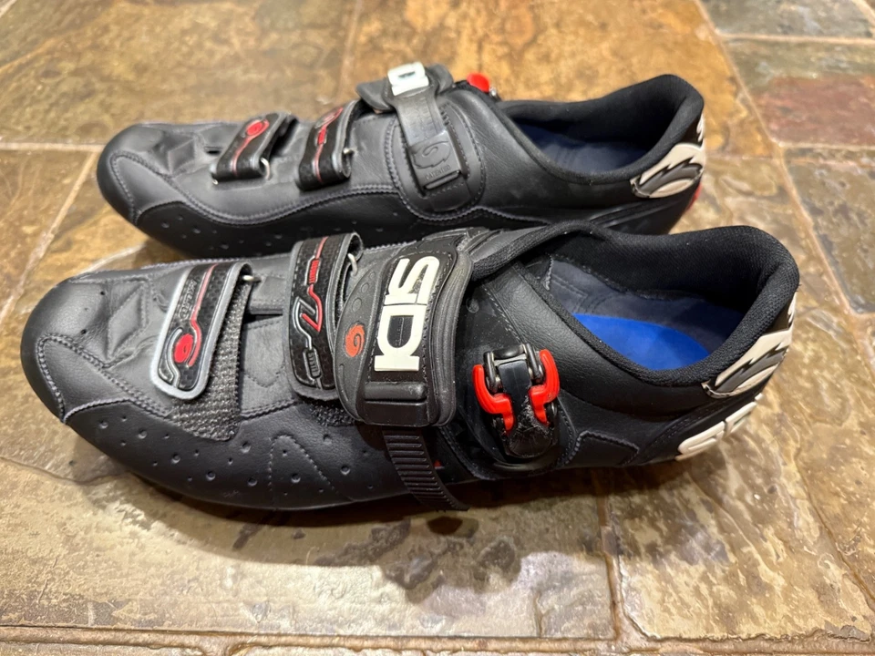 Zapatos de ciclismo Sidi Dominator talla 48 negros Foto 3 de 4