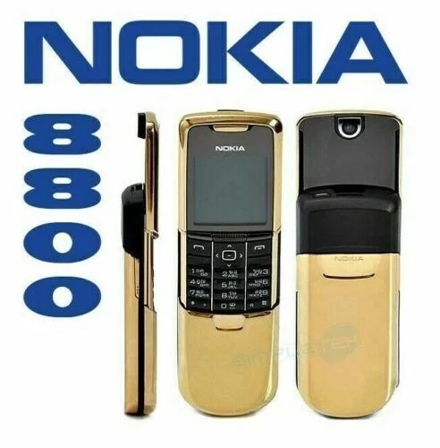 Preços baixos em Ouro Nokia 8800 Celulares e smartphones | eBay