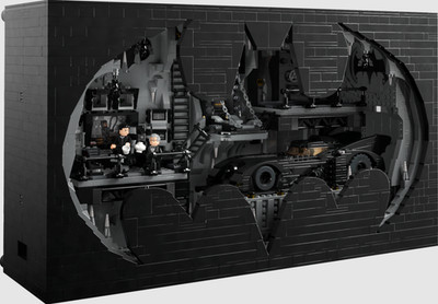 New Batcave Shadow Box P76252 PCS 3981 Super Heroes Building Bricks Set Toy Gift