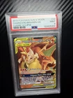 Pokémon Sun & Moon Cosmic Eclipse Charizard & Braixen GX 22/236 Holo PSA 9
