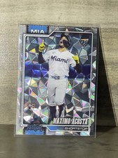 Maximo Acosta 2026 Topps Series 1 - #172 Diamante Foil Miami Marlins
