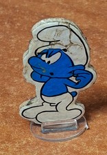 Italy Vintage Toy Plastic Standing Figure Smurf