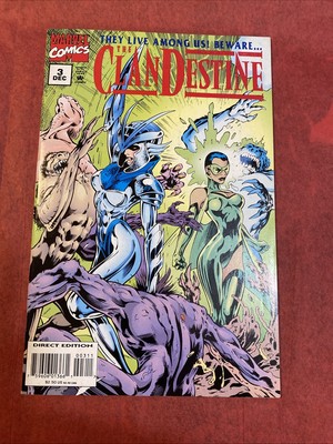 Marvel Comics They Live Among Us! Beware The Clan Destine #3