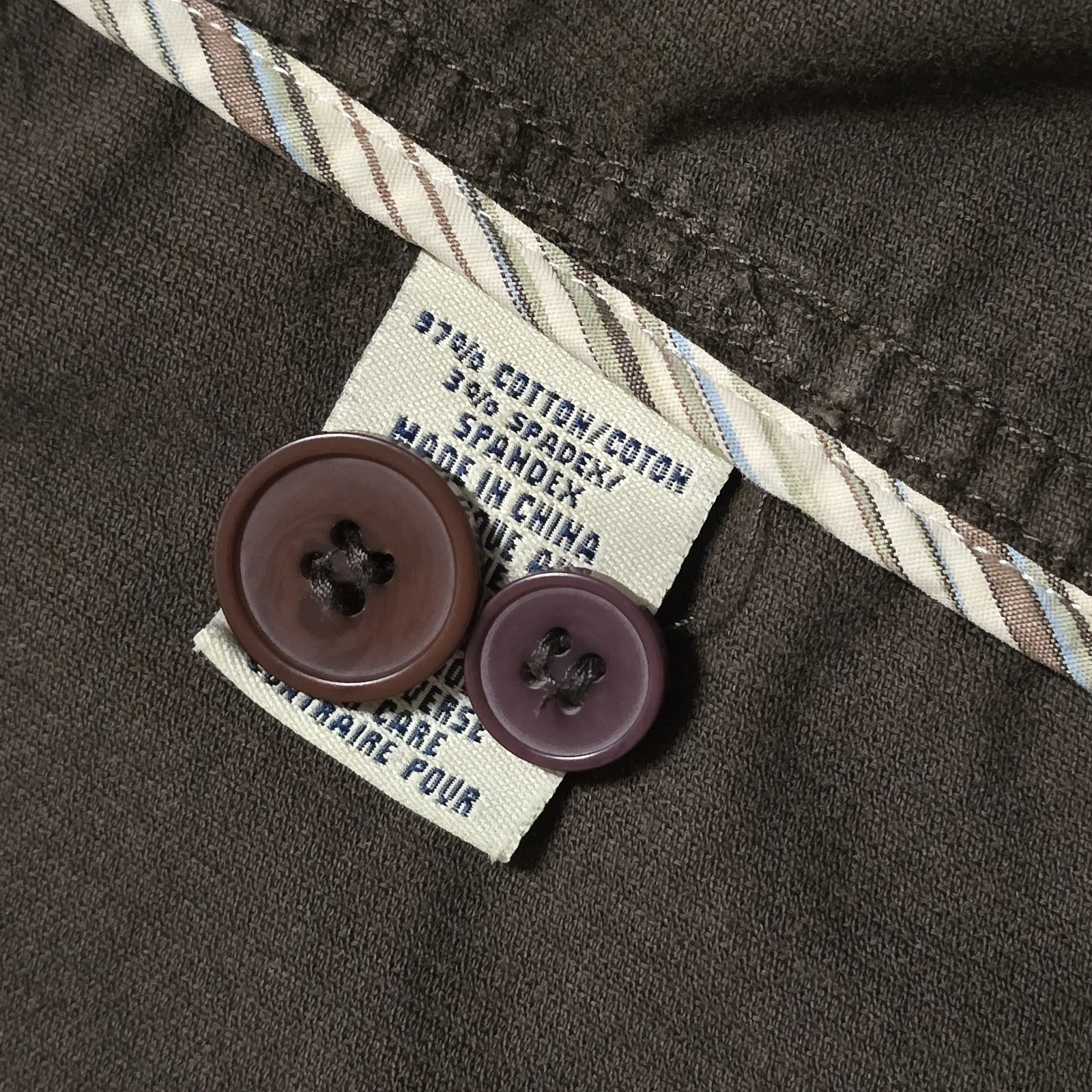 Vintage Quicksilver Edition Brown Corduroy Chore Coat Jacket Mens XL 90s EUC - product detail image 9