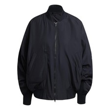 Adidas by Stella McCartney Black True Nature Woven Bomber Jacket JF8466 New 300