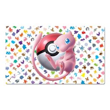 Mew Board Game Pokemon Table Playmat TCG CCG Mat Gaming Play Pad Mousepad Bag