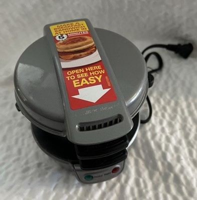 Hamilton Beach Electric All In One 5 Minute Breakfast Sandwich Maker