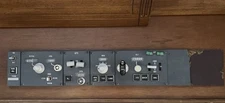 Vintage Douglas Aircraft Flight Control Panel (Partial) “NWA 14 July 1969”