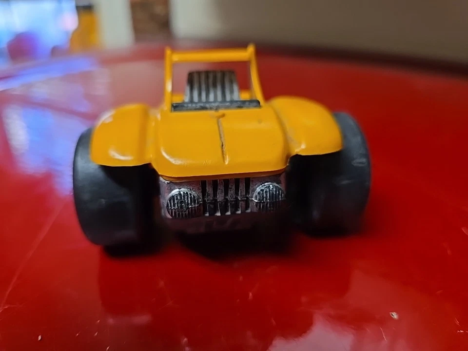 EARLY VINTAGE STRUCTO WEIRD WHEELS 1970's BUZZIN BUGGY - YELLOW - VERY COOL - Image 2 of 4