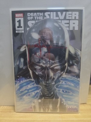 MARVEL DEATH OF THE SILVER SURFER #1 SIGNED MICO SUAYAN NM. W/COA. FREE SHIP. 