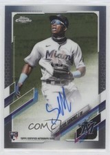 2021 Topps Chrome Rookie Auto Jesus Sanchez #RA-JS Auto 7c5