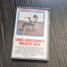 Louis Armstrong Greatest Hits Cassette Album Jazz Columbia 7464-09438-4
