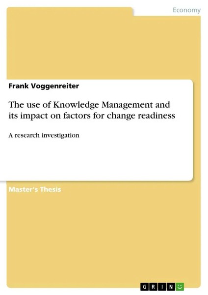 Frank Voggenreiter | The Use Of Knowledge Management And Its Impact On...-image