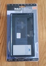 RCA MODEL VCA113 Universal VHS-C Cassette Adapter TO STANDARD VHS CASSETTE, NEW