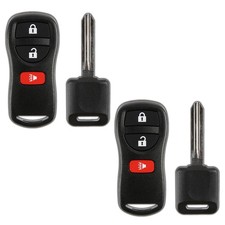 2 Replacement For Nissan 2007-2013 Versa 2005-2014 Xterra Remote Car Key Fob Set