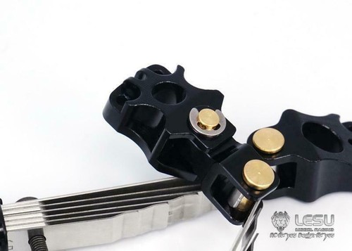 9MM Metal Front Suspension for LESU Tamiye 3348 RC 1/14 Dumper Truck Axles Model - Picture 3 of 5