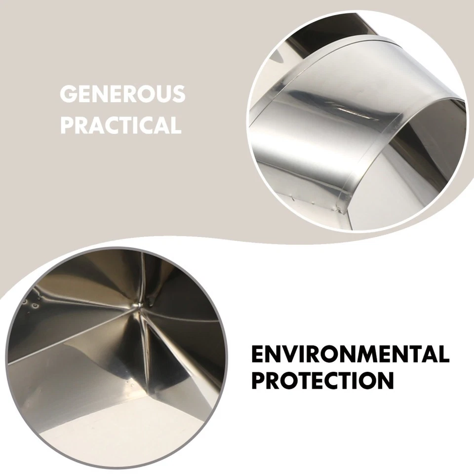 1pc in acciaio inox ICE Scovel Ice Scoops Simple Ice Cube Scoop (Argento) - Immagine 4 di 4