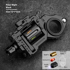 Alloy Revolver Fidget Spinner   Mini Gun Model, Stress Relief, Fun Boys Gift
