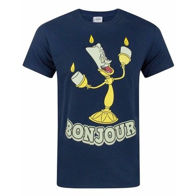 Beauty And The Beast - ''Bonjour'' T-Shirt für Herren (NS8363)