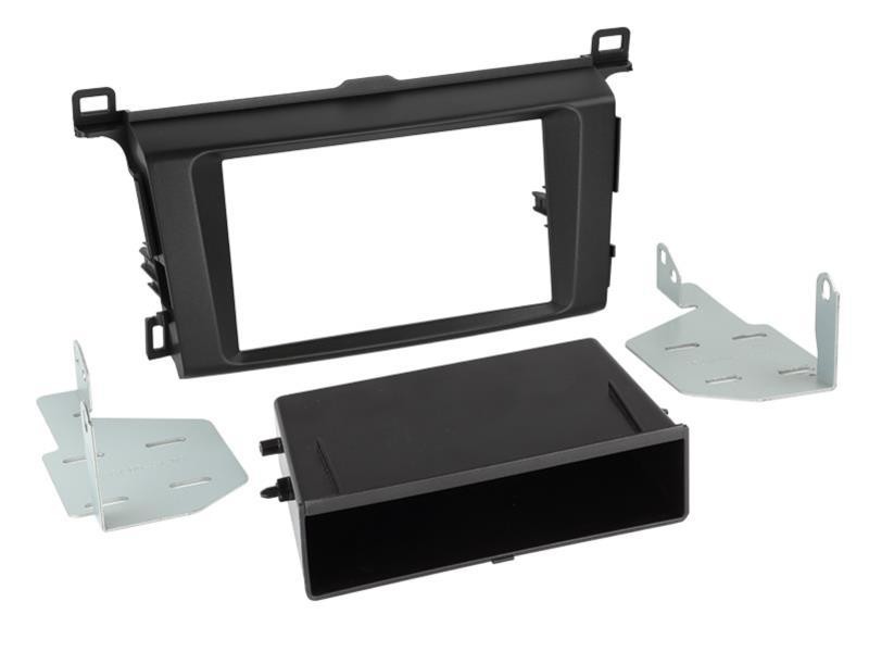 Support 2Din Toyota RAV4 ap13 élimine les espaces vides de la console noire